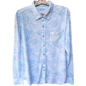Tommy Bahama San Lucio Tropic Luxe Long Sleeve Shirt Size XXL